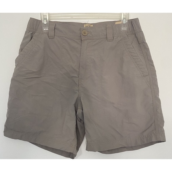 RedHead Nylon Cargo Shorts Mens 32 Waist Measured Size Light Gray - Picture 1 of 12